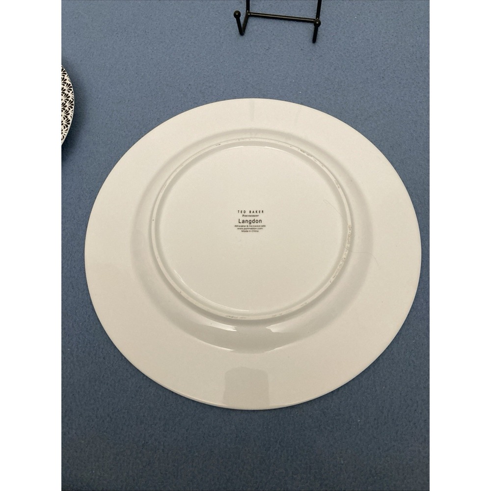 Ted Baker Portmeirion Langdon Dinnerware Place Setting - Black - 4‎ pieces - Picture 15 of 16
